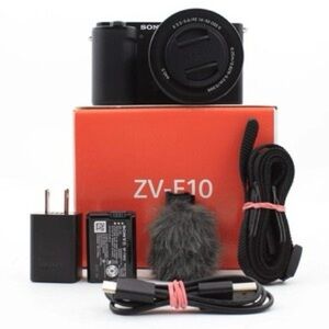 Sony ZV-E10 Digital Camera in Black
